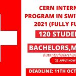 CERN Switzerland Internship Program 2021-2022
