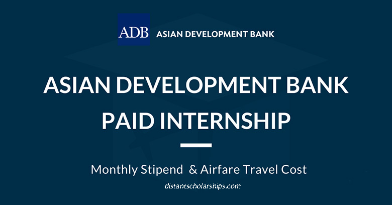 Fully Funded ADB Summer Internship Program 2021