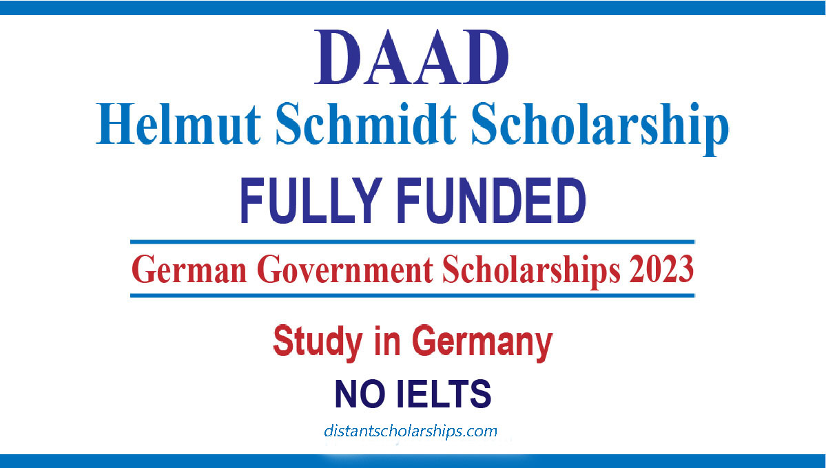 DAAD Helmut Schmidt Fully Funded Scholarship Program 2023