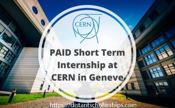2023 CERN Paid Internships in Switzerland